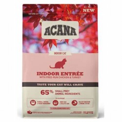 Acana Indoor Entree Sterilised Tavuklu ve Hindili Kısırlaştırılmış Kedi Maması 4,5 Kg - Acana
