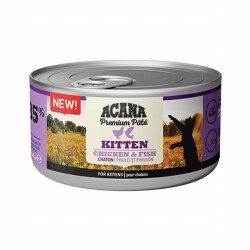 Acana Premium Pate Tavuklu ve Balıklı Ezme Yavru Kedi Konservesi 85 Gr - Acana