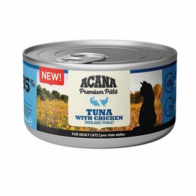 Acana Premium Pate Tuna Balıklı ve Tavuklu Ezme Yetişkin Kedi Konservesi 85 Gr - 1