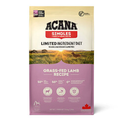 Acana Singles Grass Fed Lamb Kuzulu Elmalı Tahılsız Köpek Maması Tüm Irk ve Yaşam Evreleri 11,4 Kg - Acana