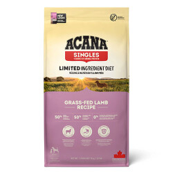 Acana Singles Grass Fed Lamb Kuzulu Elmalı Tahılsız Köpek Maması Tüm Irk ve Yaşam Evreleri 17 Kg - Acana