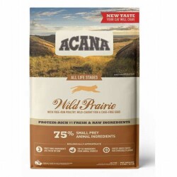 Acana Wild Prairie Tavuklu ve Balıklı Tahılsız Kedi Maması Tüm Irk ve Yaşam Evreleri 4,5 Kg - Acana