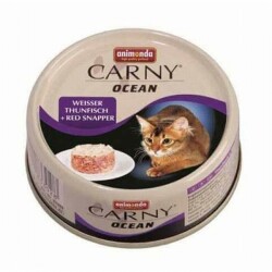 Animonda Carny Ocean Ton Balıklı ve Kırlangıç Balıklı Yetişkin Kedi Konservesi 6 Adet 80 Gr - Animonda