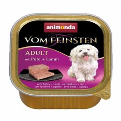 Animonda Vom Feinsten Hindili ve Kuzulu Yetişkin Köpek Konservesi 150 Gr - Animonda