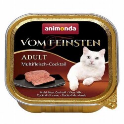 Animonda Vom Feinsten Karışık Etli Yetişkin Kedi Konservesi 6 Adet 100 Gr - Animonda