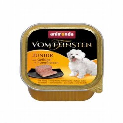 Animonda Vom Feinsten Kümes Hayvanlı ve Hindi Yürekli Yavru Köpek Konservesi 150 Gr - Animonda