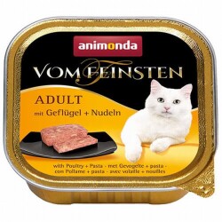 Animonda Vom Feinsten Kümes Hayvanlı ve Makarnalı Yetişkin Kedi Konservesi 100 Gr - Animonda