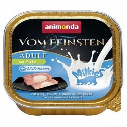 Animonda Vom Feinsten Milkies Hindi Etli ve Sütlü Yetişkin Kedi Konservesi 100 Gr - Animonda