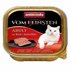 Animonda Vom Feinsten Sığır Etli ve Patatesli Yetişkin Kedi Konservesi 100 Gr - Animonda