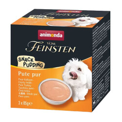 Animonda Vom Feinsten Snack Pudding Biftekli Yetişkin Köpek Pudingi 3x85 Gr - 3