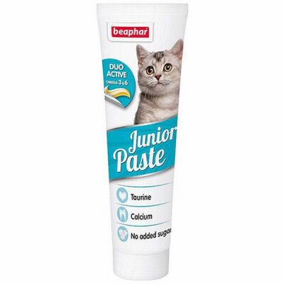 Beaphar Duo Active Junior Paste Taurinli ve Kalsiyumlu Yavru Kedi Macunu 100 Gr - 1