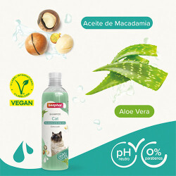 Beaphar Macadamia Yağı ve Aloe Vera Özlü Kedi Şampuanı 250 Ml - 2