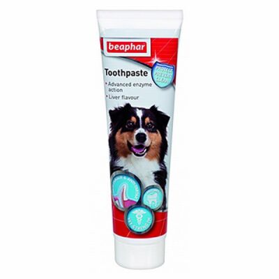 Beaphar Tooth Paste Ciğer Aromalı Köpek Diş Macunu 100 Gr - 1