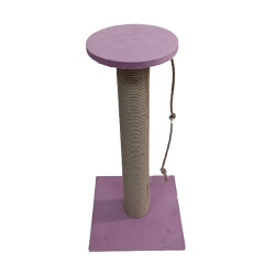 Bedspet Oturaklı Kalın Kedi Tırmalaması 70 Cm Pembe - Bedspet