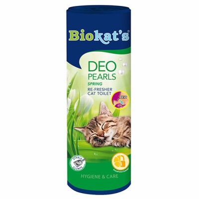 Biokats Deo Pearls Bahar Esanslı Kedi Kumu Parfümü 700 Gr - 1