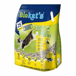 Biokats Eco Light Extra Aktif Karbonlu Pelet Kedi Kumu 5 Lt - Biokats