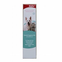 Bioline Biftek Aromalı Kedi ve Köpek Ağız Bakım Jeli 100 Ml - Bioline