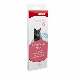 Bioline Tartar Önleyici Catnip Dental Kedi Ağız Bakım Çubuğu - Bioline