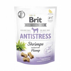 Brit Antistress Karidesli ve Kenevirli Stress Azaltıcı Köpek Ödülü 150 Gr B11422 - Brit Care