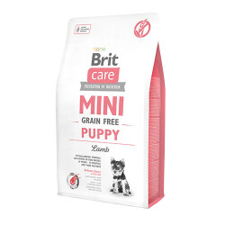 Brit Care Grain Free Mini Puppy Hypoallergenic Kuzulu Küçük Irk Tahılsız Yavru Köpek Maması 2 Kg B70773 - Brit Care