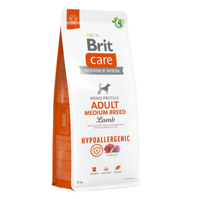 Brit Care Hypoallergenic Adult Medium Breed Kuzulu Orta Irk Yetişkin Köpek Maması 12 Kg B72216 - 1