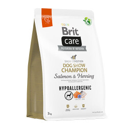 Brit Care Hypoallergenic Dog Show Champion Somonlu Yetişkin Köpek Maması 3 Kg B72227 - Brit Care