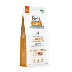 Brit Care Hypoallergenic Junior Large Breed Lamb Kuzulu Büyük Irk Yavru Köpek Maması 12 Kg B72219 - Brit Care