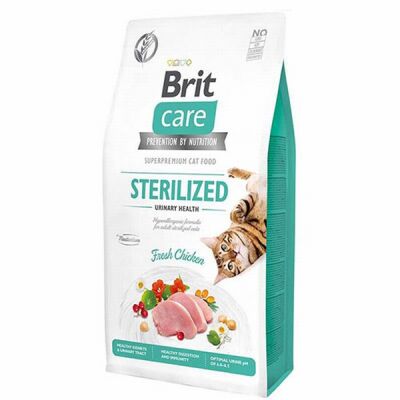 Brit Care Hypoallergenic Urinary TavukluTahılsız Kısırlaştırılmış Kedi Maması 7 Kg B71285 - 1