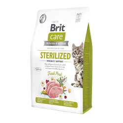 Brit Care Immunity Support Domuz Etli Tahılsız Kısırlaştırılmış Kedi Maması 2 Kg - Brit Care