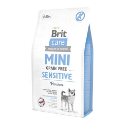 Brit Care Mini Hassas Geyikli Küçük Irk Tahılsız Yetişkin Köpek Maması 2 Kg B70776 - Brit Care