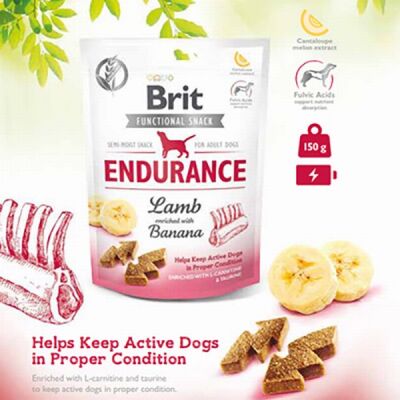 Brit Endurance Kuzu Etli ve Muzlu Köpek Ödülü 150 Gr B11424 - 2