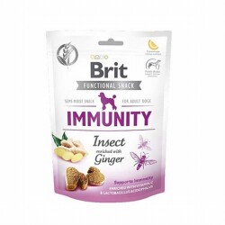 Brit Immunity Bağışıklık Destekleyici Zencefil ve Larva Proteinli Köpek Ödülü 150 Gr B11421 - Brit Care