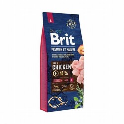 Brit Premium By Nature Büyük Irk Tavuklu Yavru Köpek Maması 15 Kg B70824 - Brit Care