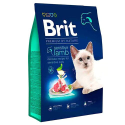 Brit Premium By Nature Hypoallergenic Sensitive Kuzu Etli Yetişkin Kedi Maması 8 Kg B71873 - Brit Care