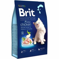 Brit Premium By Nature Kitten Tavuklu Yavru Kedi Maması 8 Kg B71866 - Brit Care