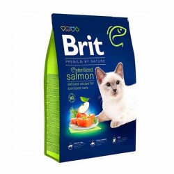 Brit Premium By Nature Sterilised Somonlu Kısırlaştırılmış Kedi Maması 8 Kg B71872 - Brit Care