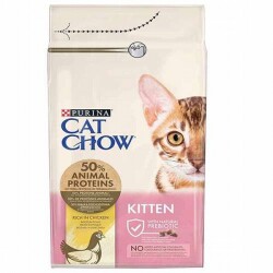 Cat Chow Kitten Tavuklu Yavru Kedi Maması 15 Kg - Cat Chow