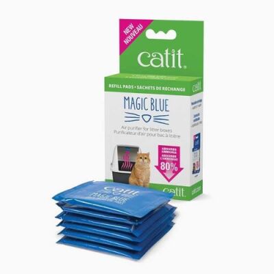 Catit Magic Blue Kedi Tuvalet Kabı Koku Giderici Yedek Kartuş - 1