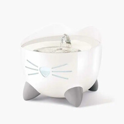 Catit Pixi Fountain Çelik Hazneli Küçük Irk Köpek Kedi Otomatik Su Sebili 2 Lt - Catit