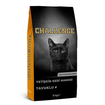 Challenge Tavuklu Yetişkin Kedi Maması 15 Kg - 1