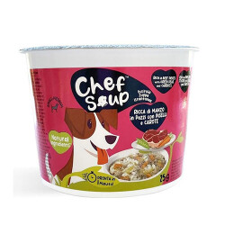 Chef Soup Dana Etli Bezelye Havuçlu Küçük ve Orta Irk Köpekler İçin Hazır Çorba 25 Gr - Chef Soup