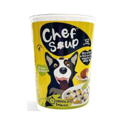 Chef Soup Tavuk Yaban Mersini Bal Kabaklı Orta ve Büyük Irk Köpekler İçin Hazır Çorba 50 Gr - Chef Soup