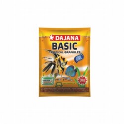 Dajana Basic Tropical Granules Balık Yemi 80 Ml 30 Gr - Dajana