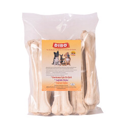 Dibo Beyaz Press Kemik Köpek Ödülü 10'lu 150-160 Gr 21 Cm - Dibo