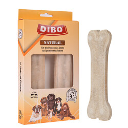 Dibo Beyaz Press Kemik Köpek Ödülü 2'li 150-160 Gr 21 Cm - Dibo