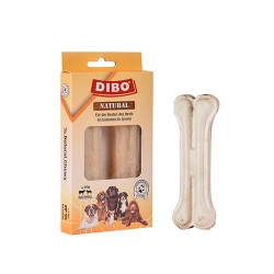 Dibo Beyaz Press Kemik Köpek Ödülü 2'li 50-55 Gr 12 Cm - Dibo