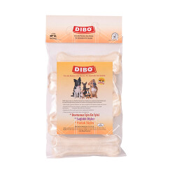 Dibo Beyaz Press Kemik Köpek Ödülü 5'li 75-80 Gr 13 Cm - Dibo