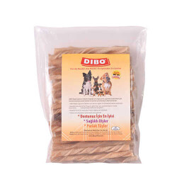 Dibo Natürel Burgu Çubuk Çiğneme Kemiği Köpek Ödülü 250 Gr - Dibo