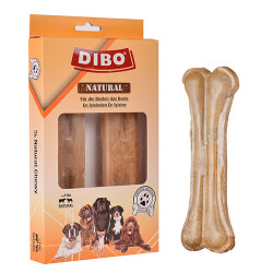 Dibo Natürel Press Kemik Köpek Ödülü 2'li 150-160 Gr 21 Cm - Dibo