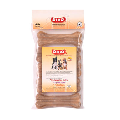 Dibo Natürel Press Kemik Köpek Ödülü 5'li 75-80 Gr 13 Cm - 1